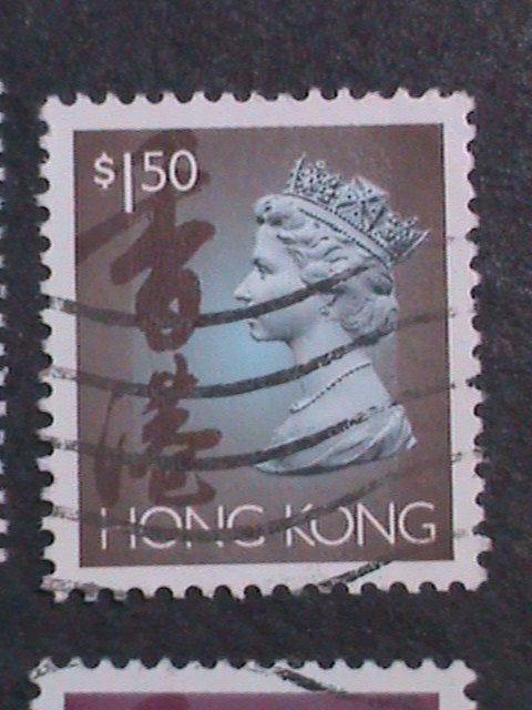 ​HONG KONG-1992-7- SC# 630//618 QUEEN ELIZABETH II USED SET VERY FINE