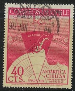 Chile 247 Used 1947 issue (ak1908)