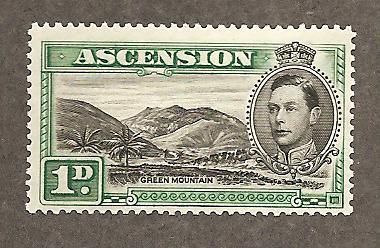 Ascension  Scott #41  Mint LH  Scott CV $25.00