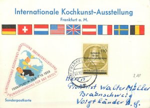 E0053 Frankfurt, Germany 9th International Culinary Art Exhibition 1956