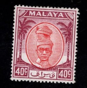 MALAYA Perak Scott 115 MH* stamp