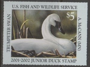 U.S. Scott Scott #JDS9 Junior Duck Stamp - Mint NH Single