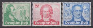 Germany Sc#9N61-63 MNH and Mint