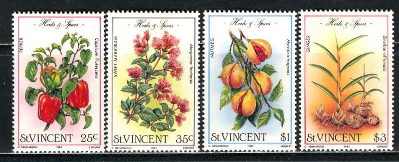 St Vincent; 1985; Sc. # 829-832; **/MNH Cpl. Set