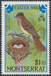 Montserrat  SC# 673 MNH   Birds  Easter 1988   see details & scans