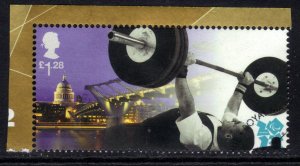 GB 2012 QE2 £1.28 Welcome London Paralympics Powerlifter Ex Fdc M/S SG 3371 ...