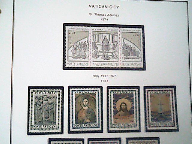 1974  Vatican City  MNH  full page auction
