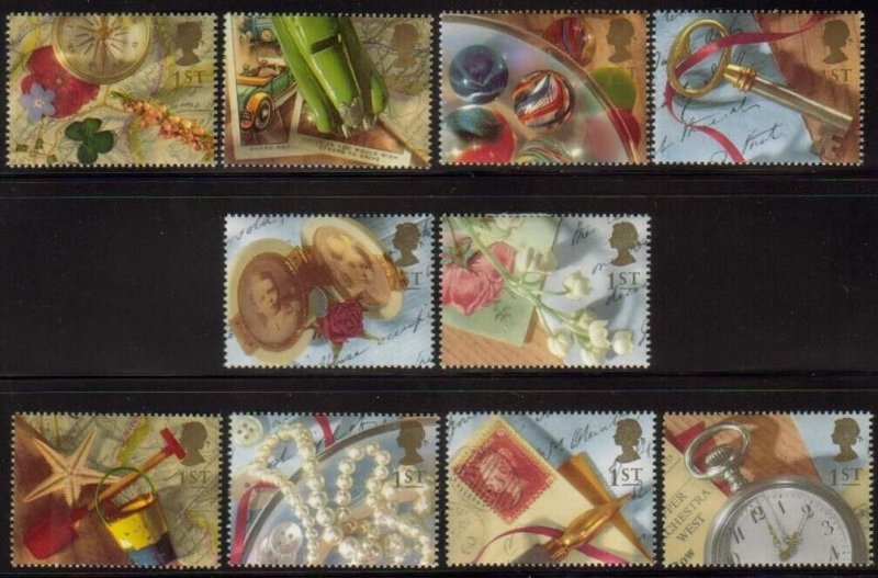 GB MNH Scott 1426-1435, 1992 memories and Greetings, set of 10, Free Shipping