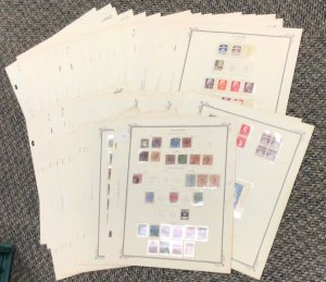 Denmark Collection 1854-1976   MNH, Mint and Used  41 pages  640+ stamps