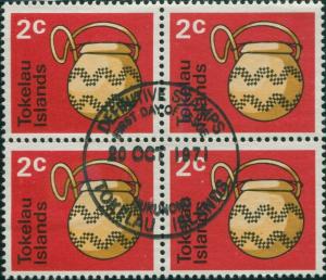 Tokelau 1971 SG26 2c Handicrafts block FU