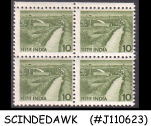 INDIA - 1982 10p SG#922 - BLOCK OF 4 - MINT NH