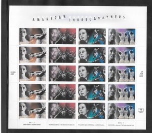 #3840-43 MNH Sheet
