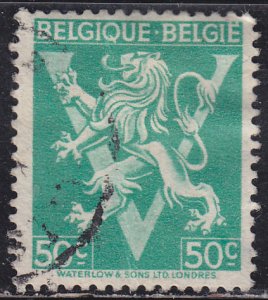 Belgium 326 Lion Rampant 1944