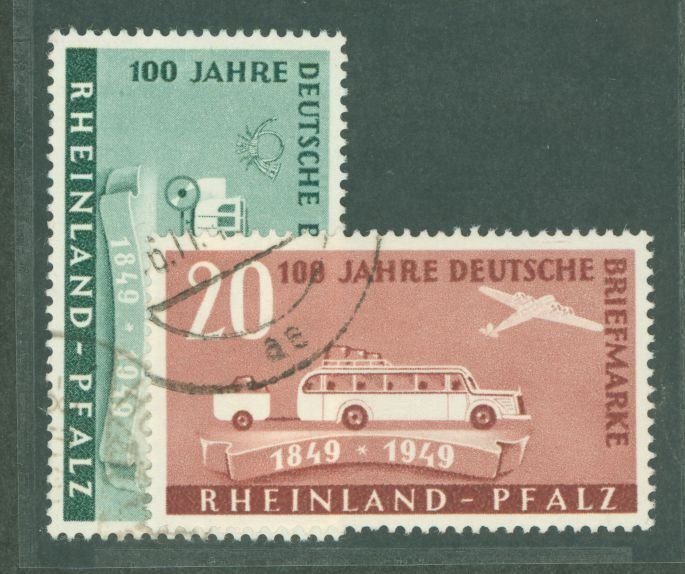 Germany/Rhine-Palatinate (6N) #6N39-40 Unused Single (Complete Set)