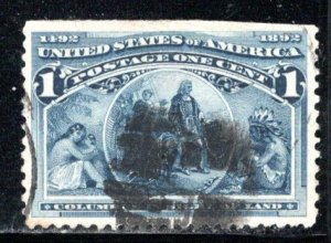 United States Scott # 230, used