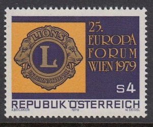 Austria 1136 Lions International mnh