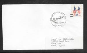 #1509 APOLLO SOYUZ Link-Up Cover Kennedy Space Center Fl. 7-17-75 (my3148)