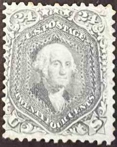 US Scott #78b used with Cert