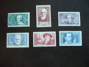 Stamps - France - Scott# B54-B59 - Mint Hinged Set of 6 Stamps