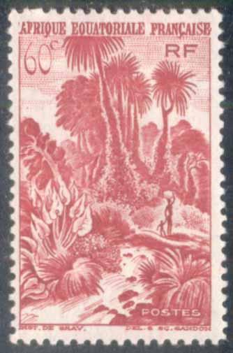 French Equatorial Africa ~ #170 ~ Jungle ~ MH