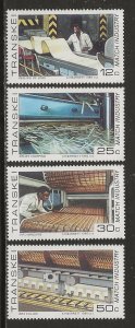 Transkei Scott catalog # 163-166 Mint NH