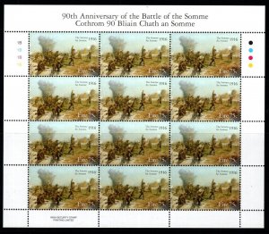 IRELAND SG1793 2006 90TH ANNIV. OF THE BATTLE OF THE SOMME SHEETLET MNH