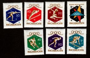 Hungary # 1301-1306, B217 Mint Olympics!