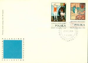 POLAND  1763-70 ON 4  FIRST DAY COVERS  BIN $6.00