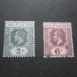 Fiji 1912 Sc 82,87 FU