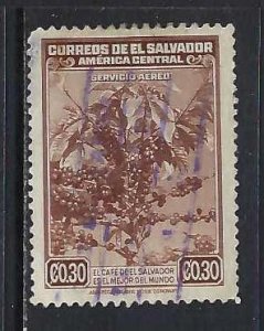 EL SALVADOR C76 VFU COFFEE Z5776-9