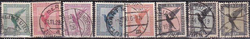 Germany C27-34 1926-7 Eagle Cpl Used (C34 HR)