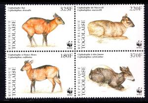 Togo 1720 Mammals MNH VF