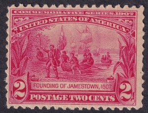 #329 Mint NH, F-VF (CV $85 - ID40082) - Joseph Luft