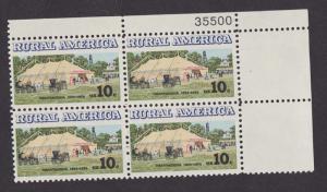 1505 Rural America Chatuauqua MNH Plate Block UR