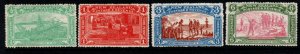 NEW ZEALAND SG370/3 1906 CHRISTCHURCH EXHIBITION MTD MINT 