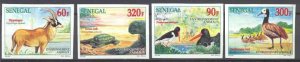 Senegal 1410-13 MNH imperf.Fauna