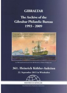 Gibraltar The Archives of Philatelic Bureau Exhibition Catalogue 2014
