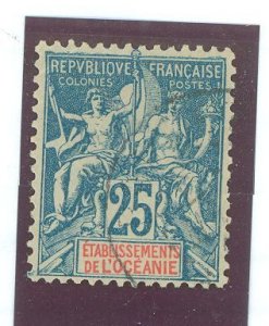 French Polynesia #12 Used Single