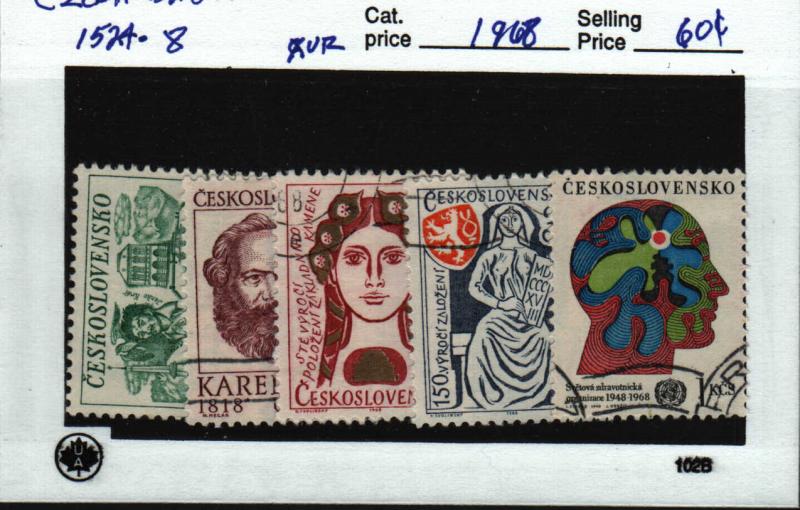 Czechoslovakia 16 Approval Selections one price takes ALL!