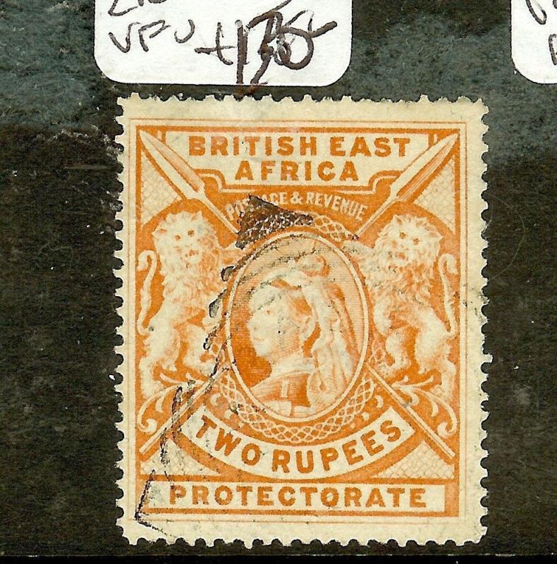 BRITISH EAST AFRICA (P1210B) QV LION 2R SG93 VFU