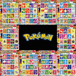 Complete 160 POKEMON Cinderella Stamps PARA TIMOR set of 10 Full Sheets 2001