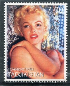 Tajikistan 2001 MARILYN MONROE 1 value Perforated Mint (NH)