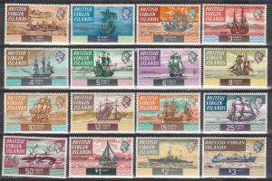 British Virgin Islands #206-21  MNH CV $22.15  (A11931)