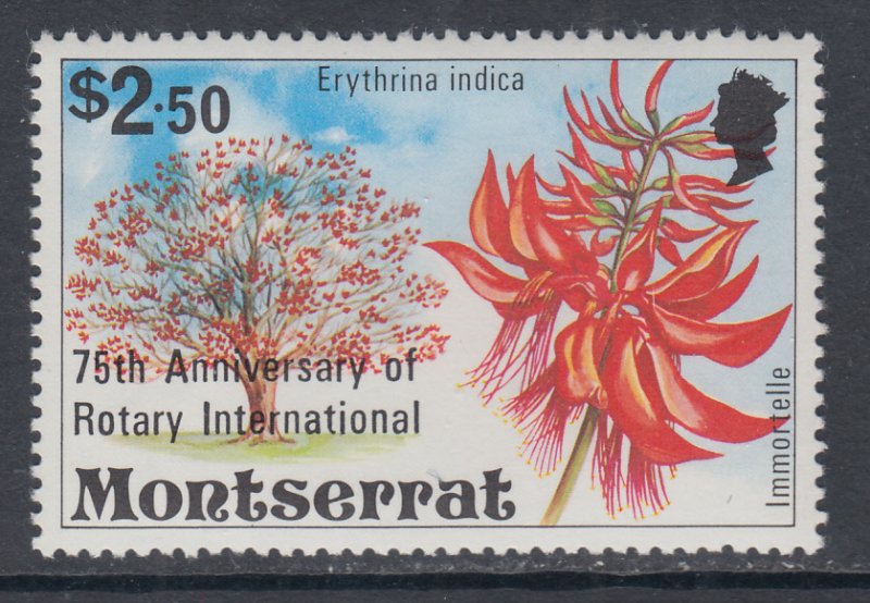 Montserrat 420 Tree MNH VF