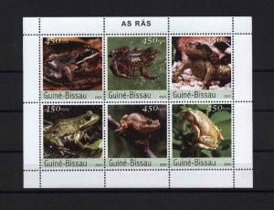 Guinea-Bissau Frogs/Scouts 2003 MNH