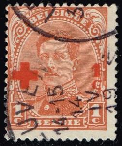 Belgium #B34 King Albert I; Used (0.50)