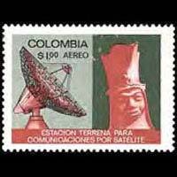 COLOMBIA 1970 - Scott# C526 Sat. Set of 1 LH