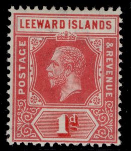 LEEWARD ISLANDS GV SG48, 1d red, M MINT.