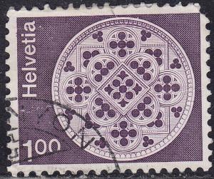 Switzerland 569 USED 1973 Lausanne Cathedral