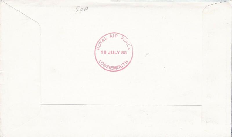 Jersey 1984 40th anniv.Delivery of the Avro Lincoln Cover Pilot Signed VGC